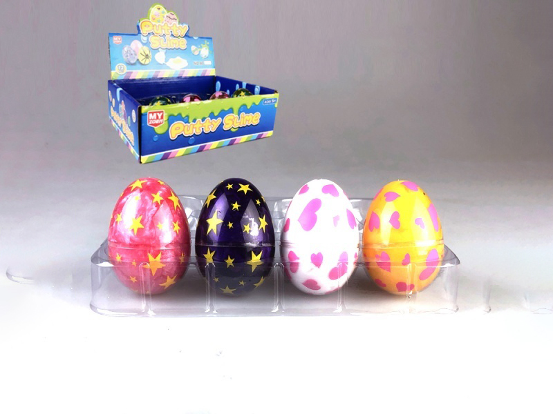 Putty Slime Star Heart Easter Egg