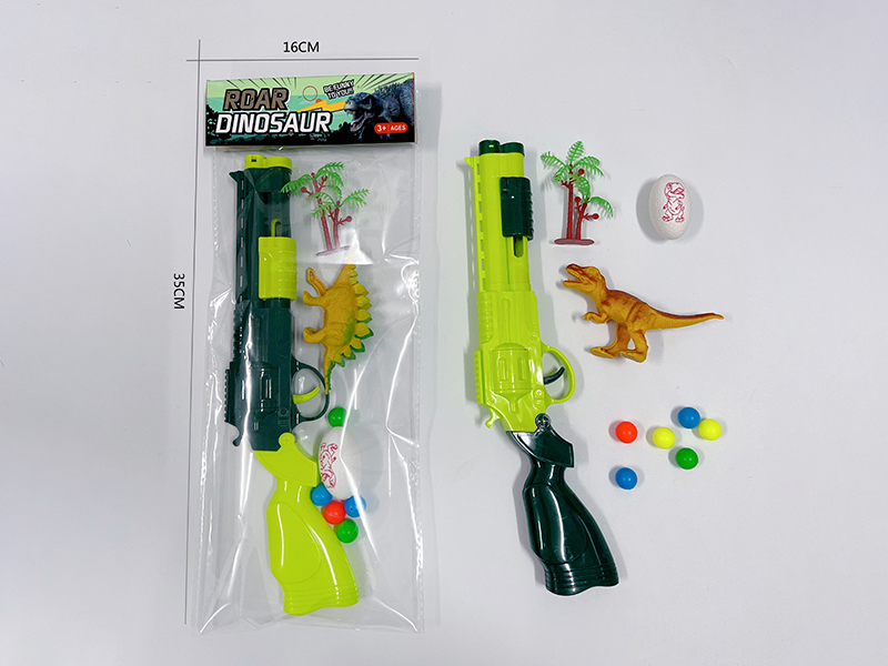 Ping-Pong Ball Gun Dinosaur Set