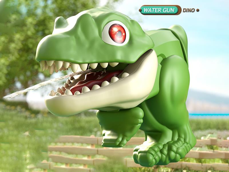 Dinosaur Water Gun Green