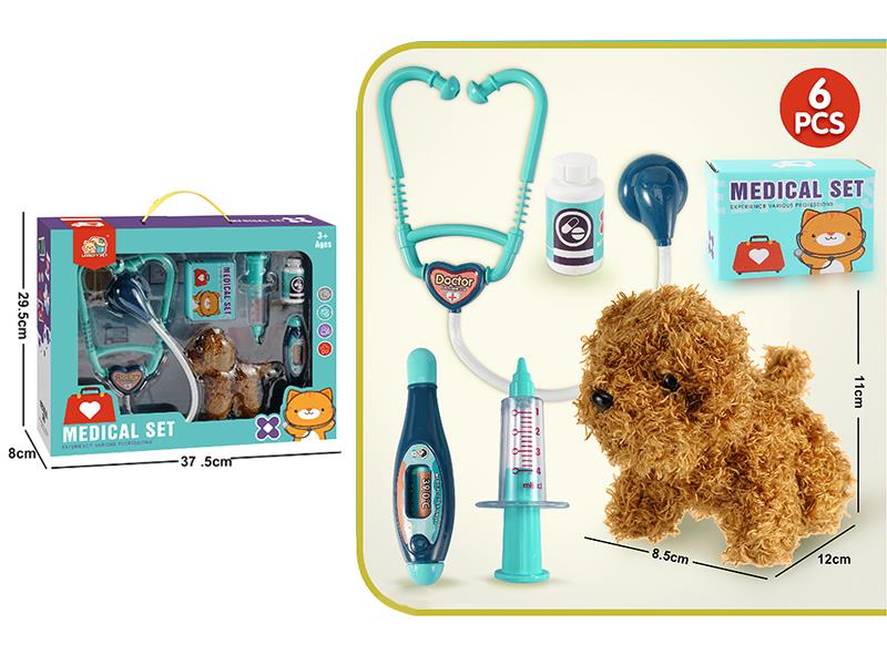 Pet Dog Doctor Set 6pcs