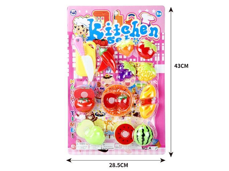 Fruit And Foods Cutting Toys