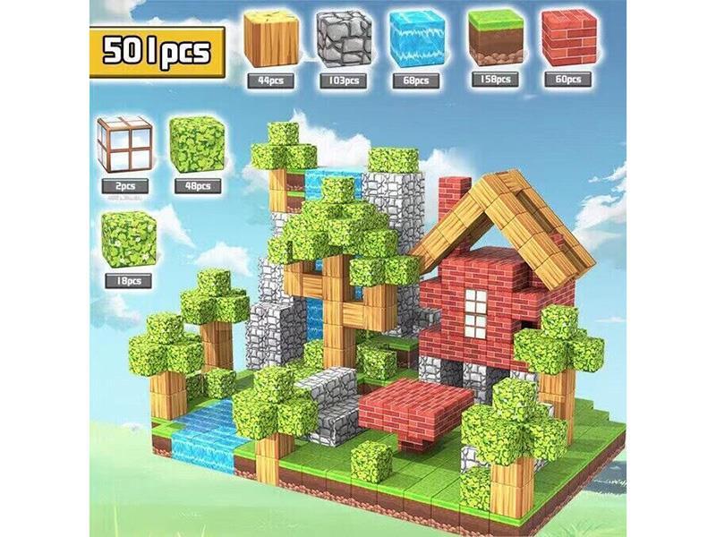 Magnetic Building Blocks 501PCS