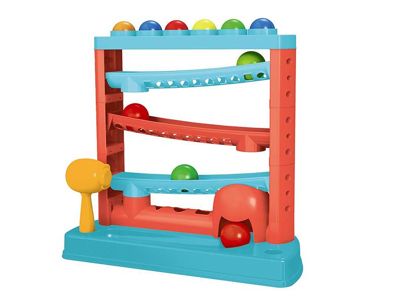 Knocking Toy Track Roll Ball