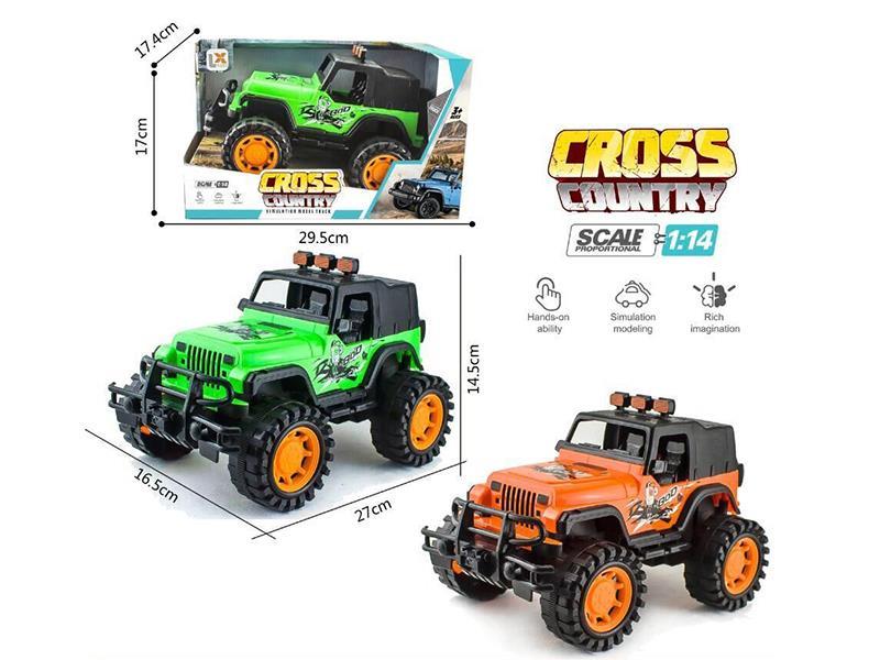 1:14 Friction Cross Country Car