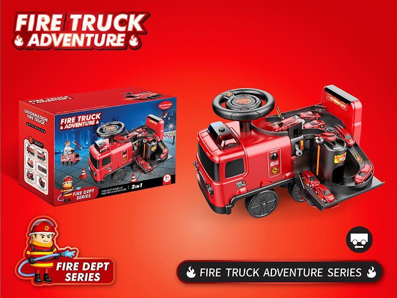 Slide Fire Engine Adventure