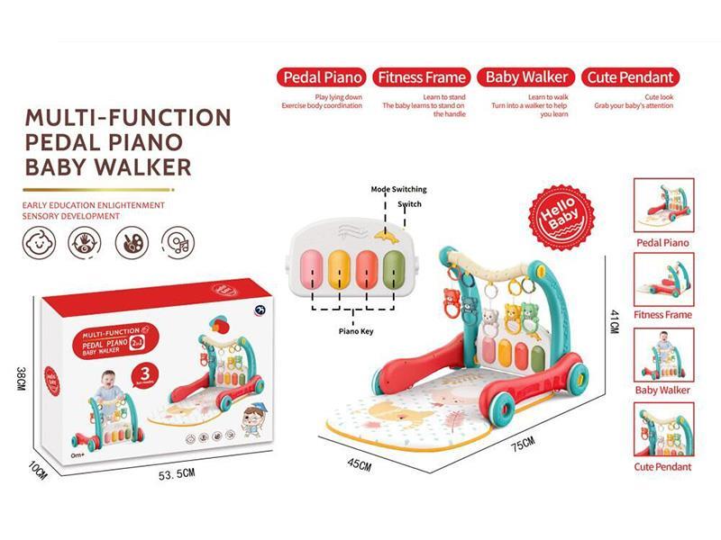 Multi-Function Piano Walker (2 in 1)