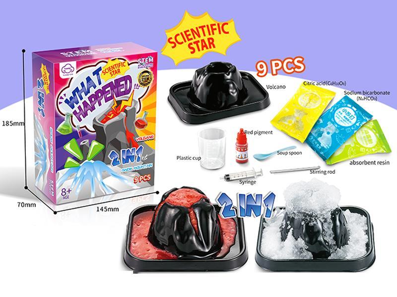 2 In 1 Volcanic Iceberg Experiment