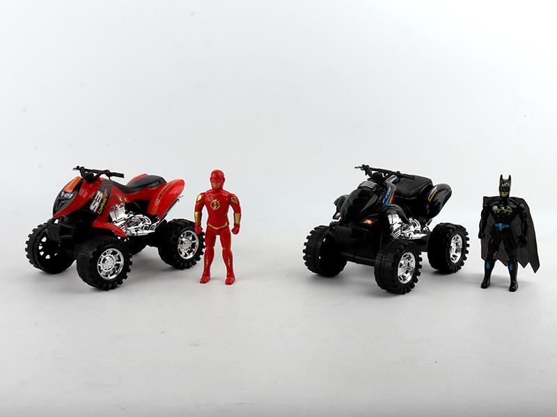 Friction Motorcycle+Hero With Light