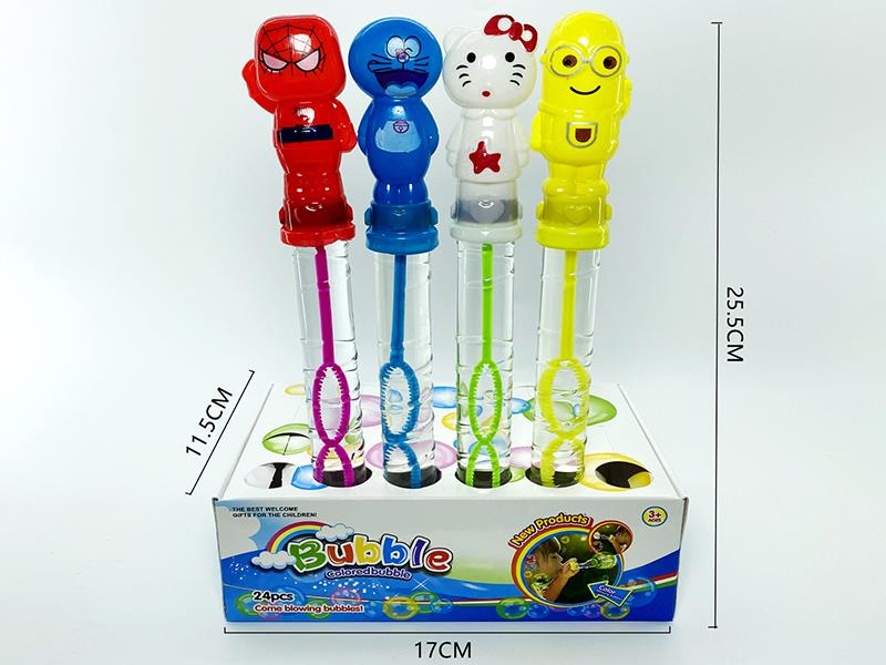 Spider-Man/Doraemon/Hello Kitty/Minions Bubble Sticks 24pcs