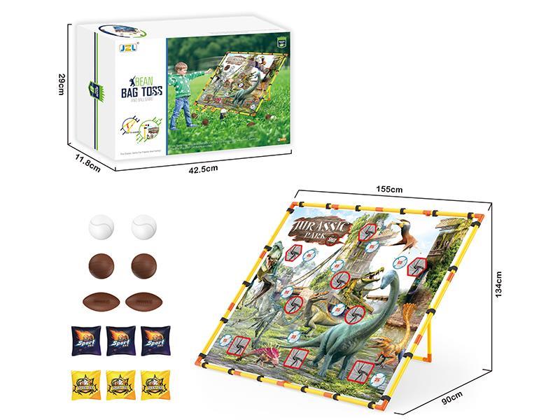 Bean Bag Toss And Ball Game