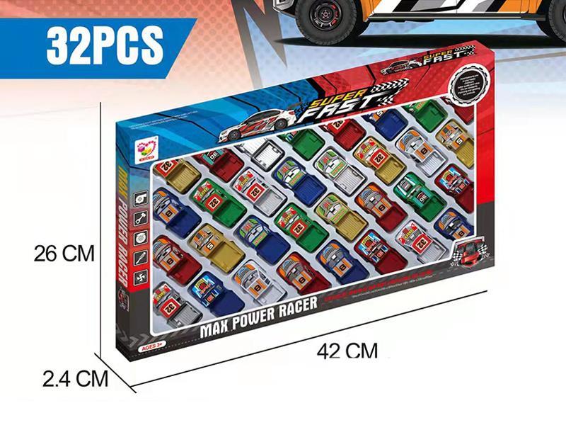 32 Slide Pickup Cars