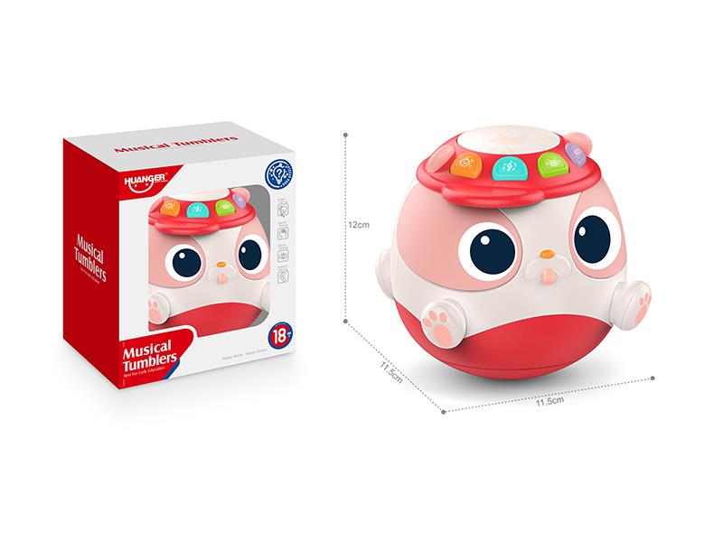 Little Dog Tumbler With Sound And Light