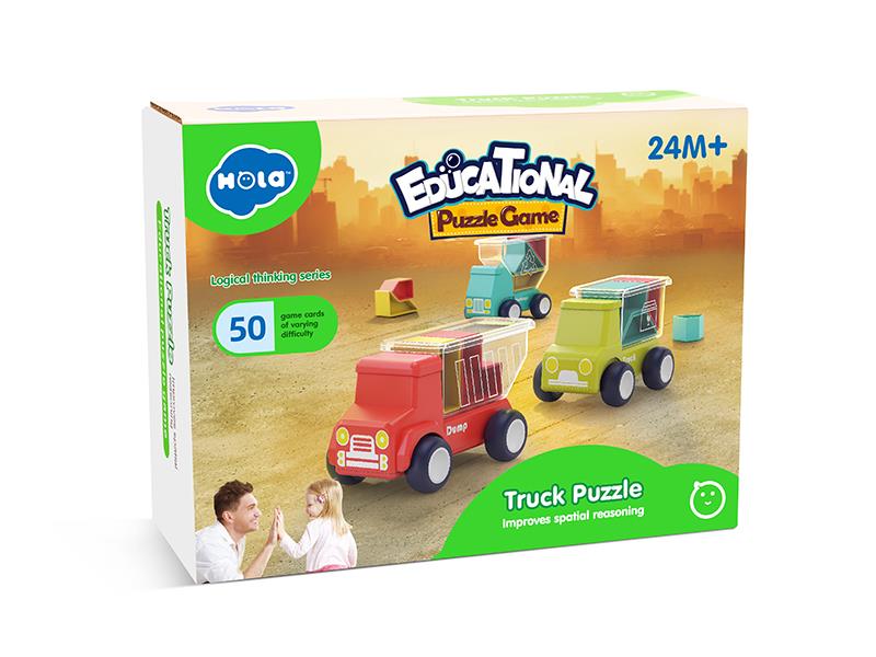 Truck Puzzle Educational Puzzle Game
