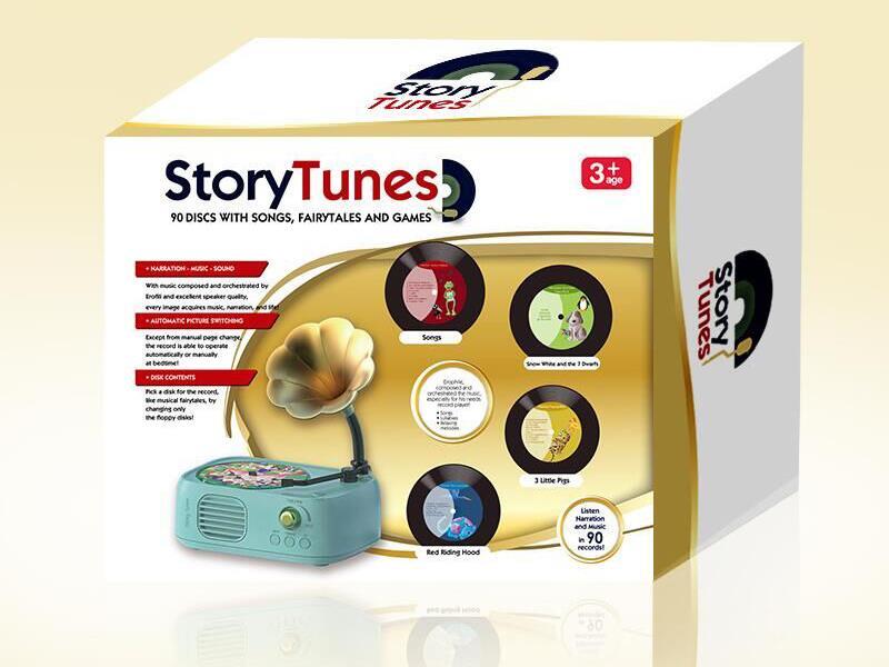 The Phonograph Can Be DIYED With A Story Recording Machine And Bluetooth Speaker