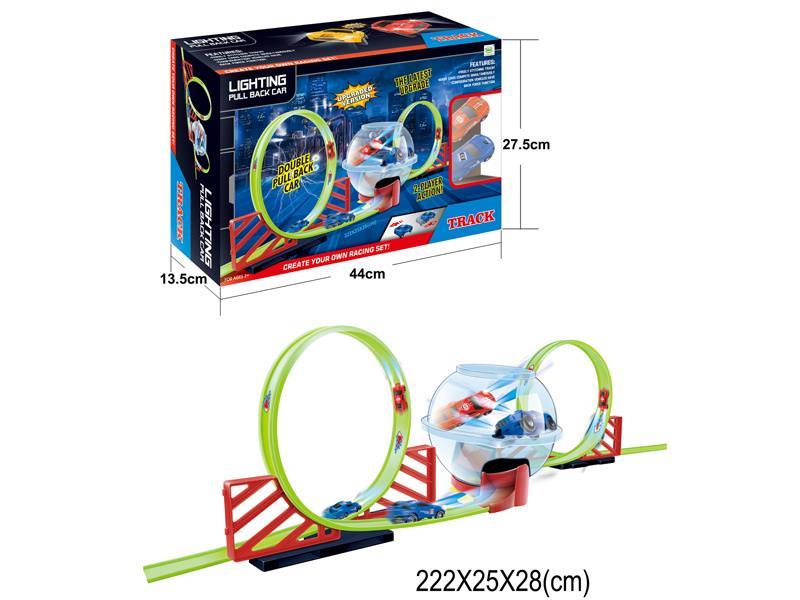 Pull Back Extreme Speed Track With Light