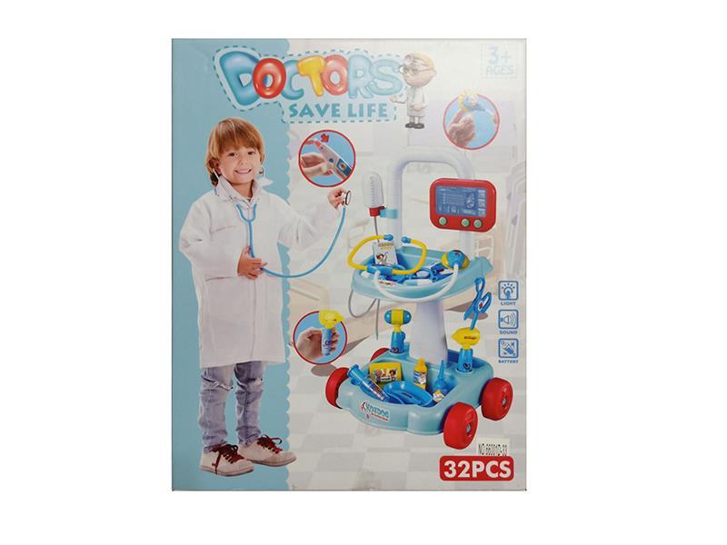 Medical Cart Doctor Play Set