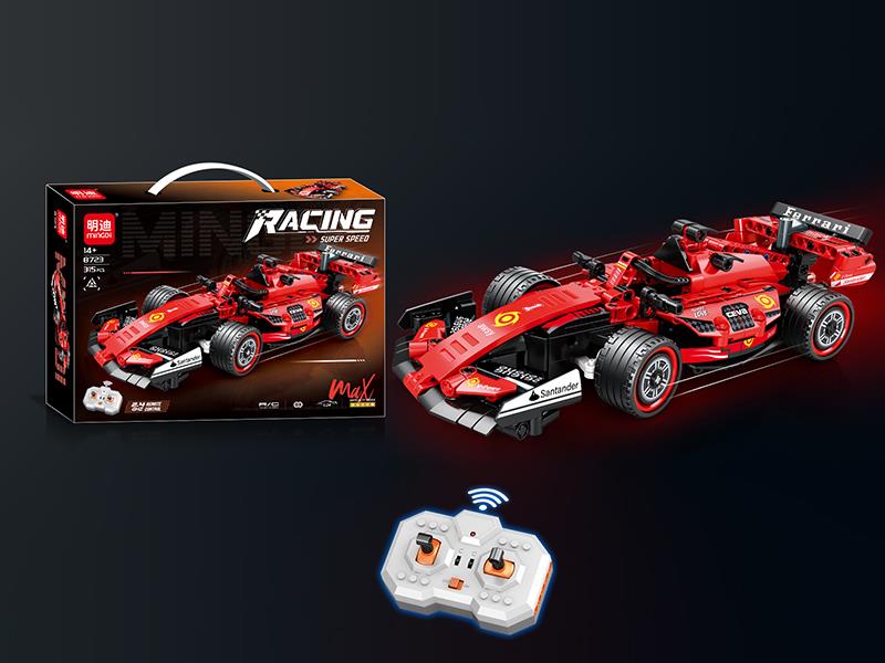 1:24 2.4G Remote Control Racing Car Building Blocks(315PCS)