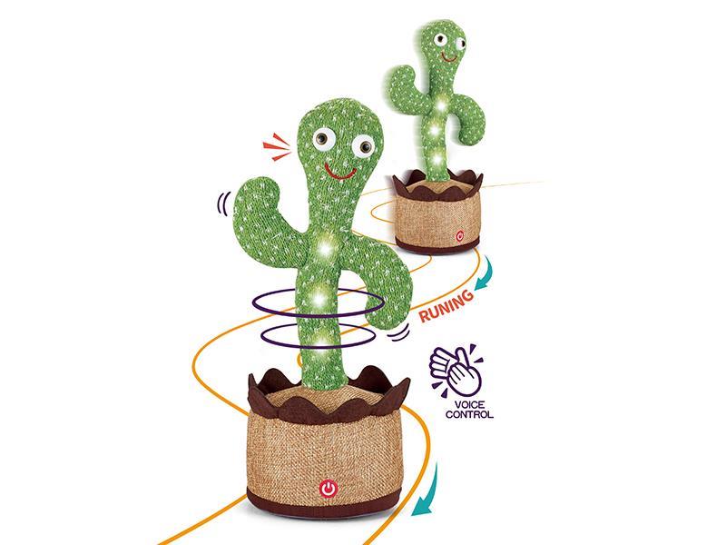 Run & Dance Cactus(With Light)