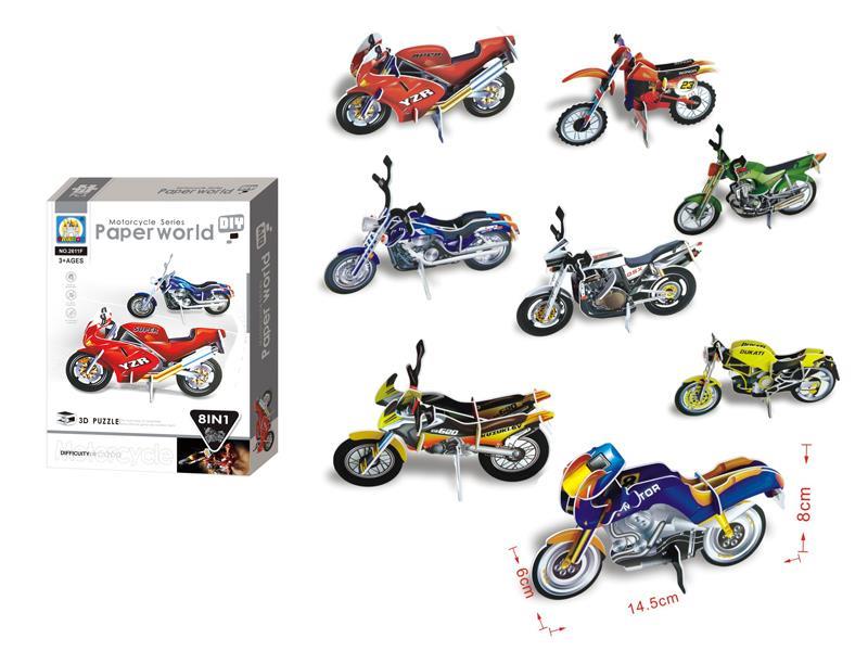 motorcycle Building Block Toy（8assort）
