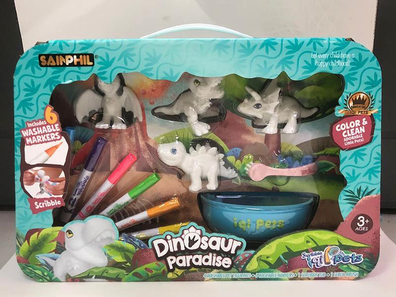 DIY Painting Dinosaur