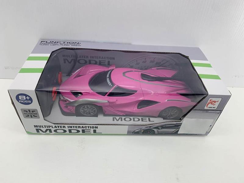 1:16 4-Channel Remote Control Pink Sports Car(Not Included Batteries)