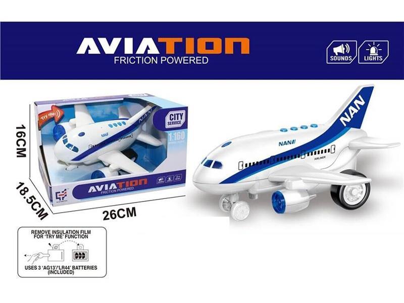 A 1:160 inertia large aircraft