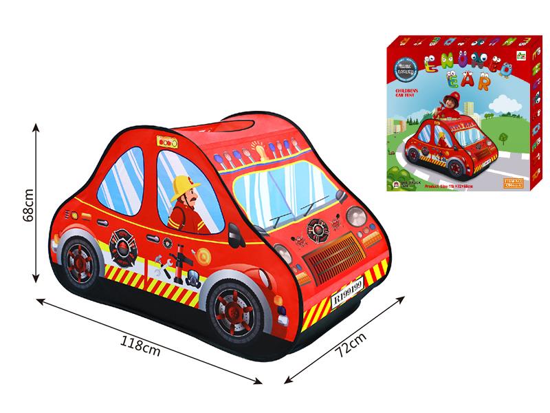 Fire Engine Shape Children Play Tent