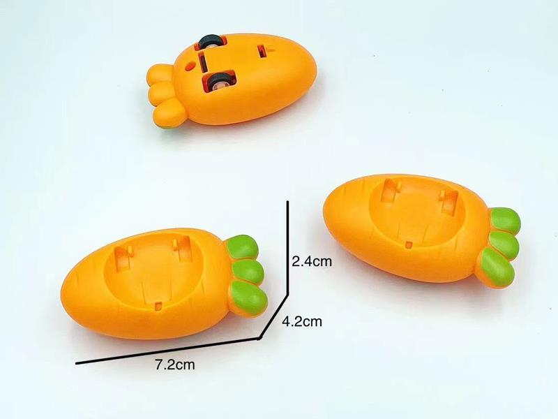 Easter Carrot Pull Back Car