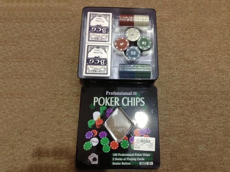100 Poker Chips