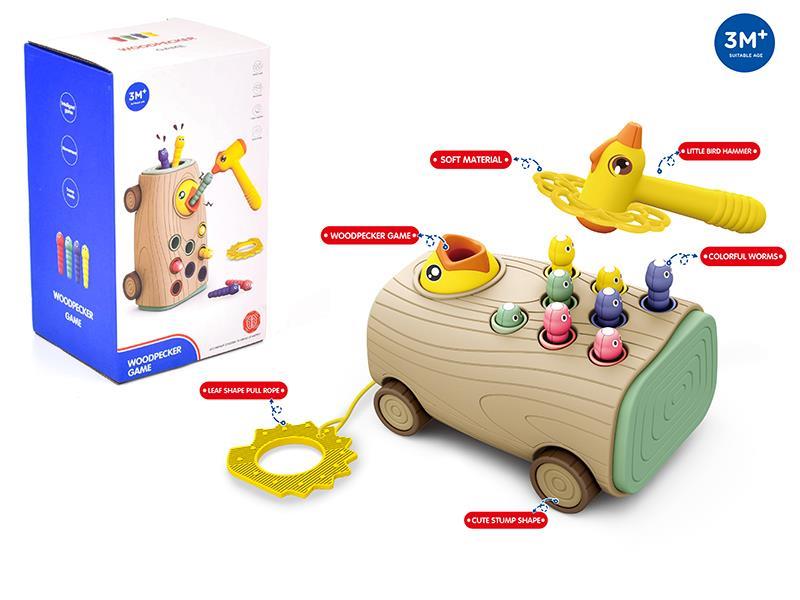 Woodpecker Catch Worms Game