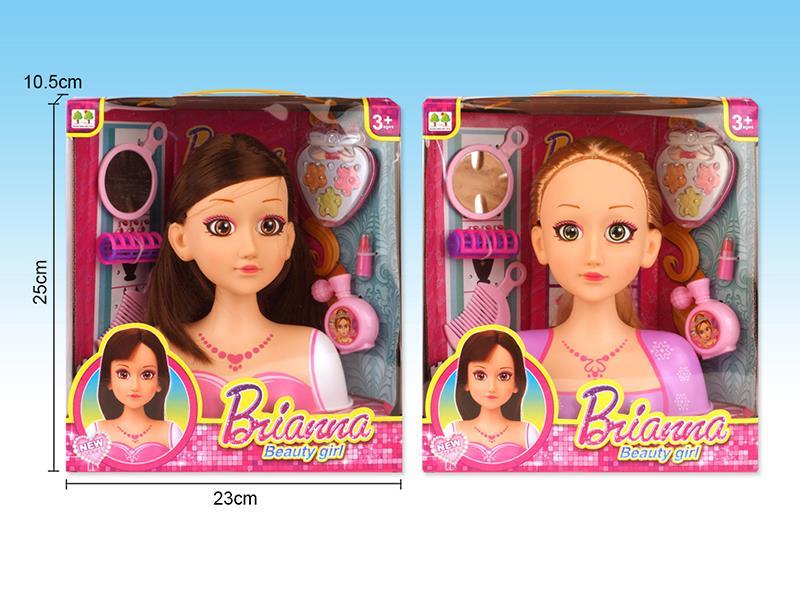 Large  Half-Length Barbie  head