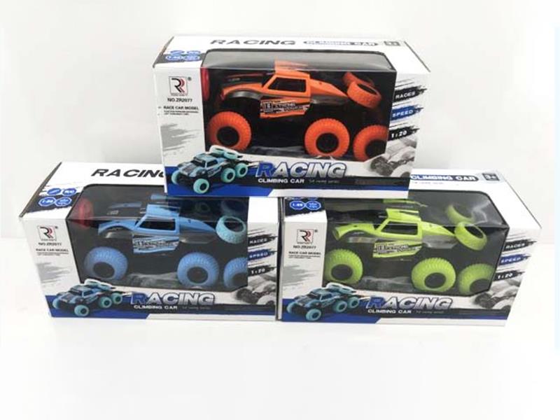 4 Channel Remote Control Six-Wheel Alloy Off-Road Climbing Car