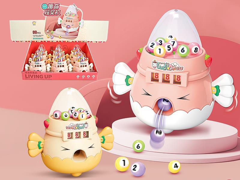 Fun Lottery Machine 9pcs