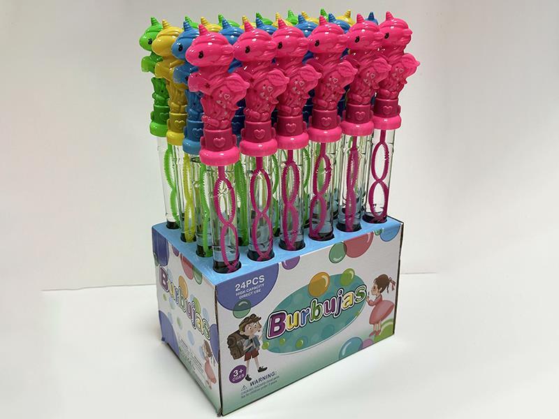 38CM Single-Spray Unicorn Bubble Wand
