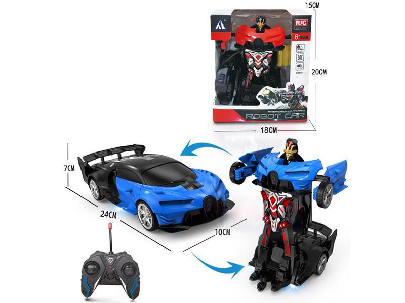 1:18 5CH R/C One Button Deformation Vehicle With Light