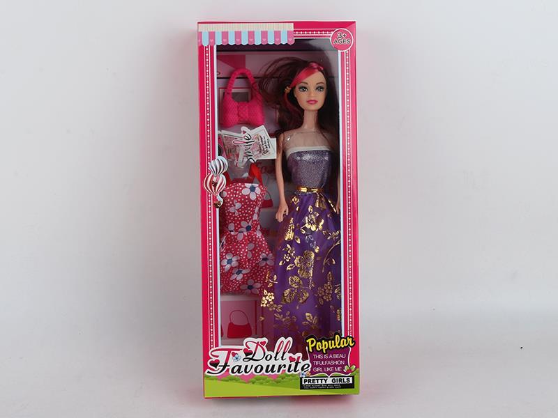 11.5 Inch Solid Doll+Bag