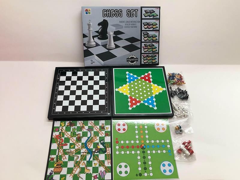 Magnetic Chess 5 In 1