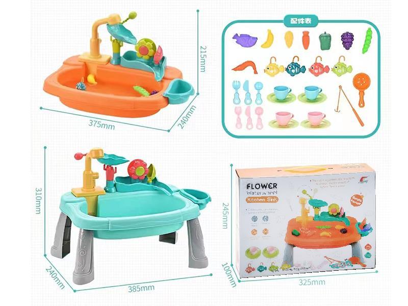 Fishing Game Kitchen Sink