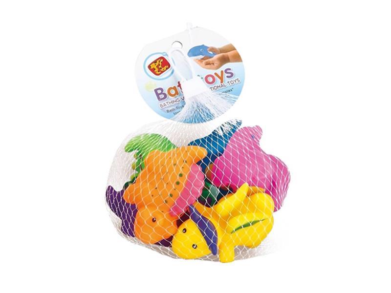 6PCS Cartoon Dinosaur Bathroom Spray Toy