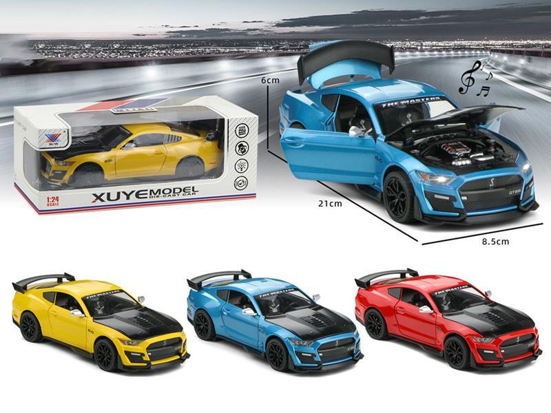 1:24 Pull Back Alloy Ford Shelby With Music And Light