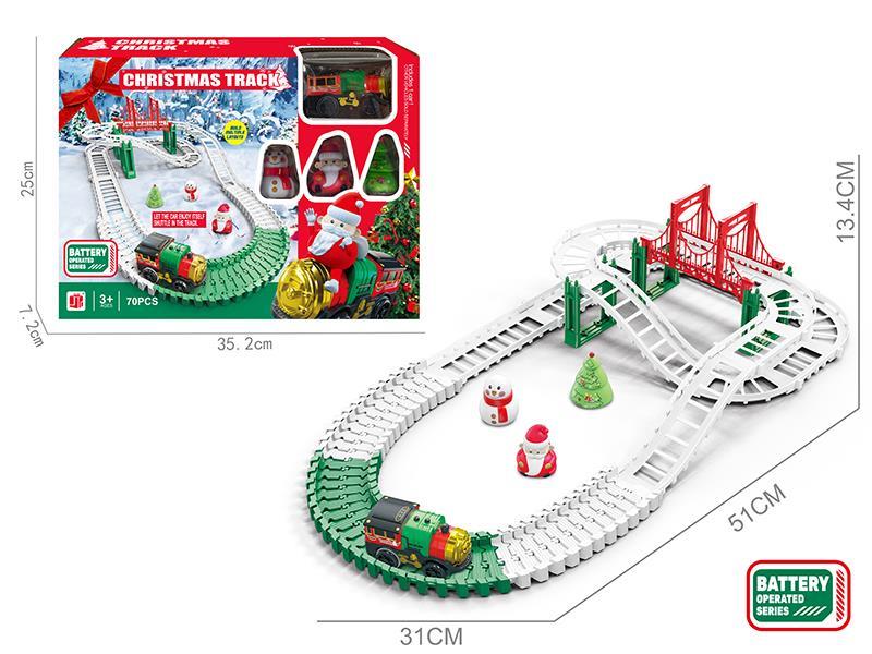 B/O Christmas Track Toy