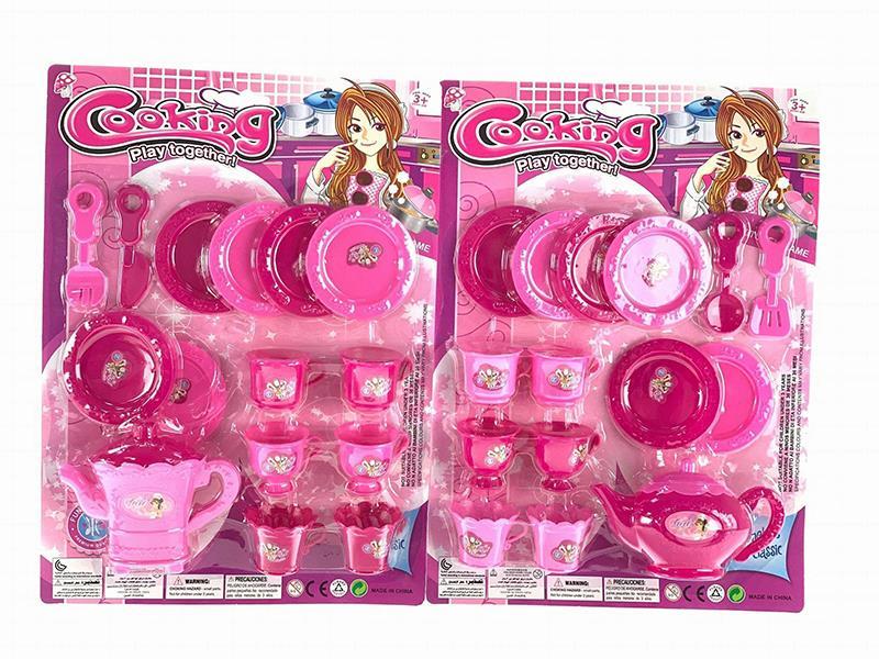 House Playing Tea Sets (2 Mixed Sets)