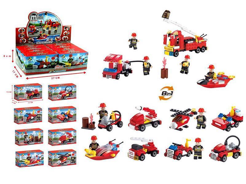 8PCS Fire Control Series Building Blocks (8)