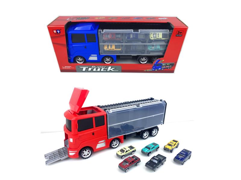 Snowmobile Storage Vehicle Combined With The Golden Car