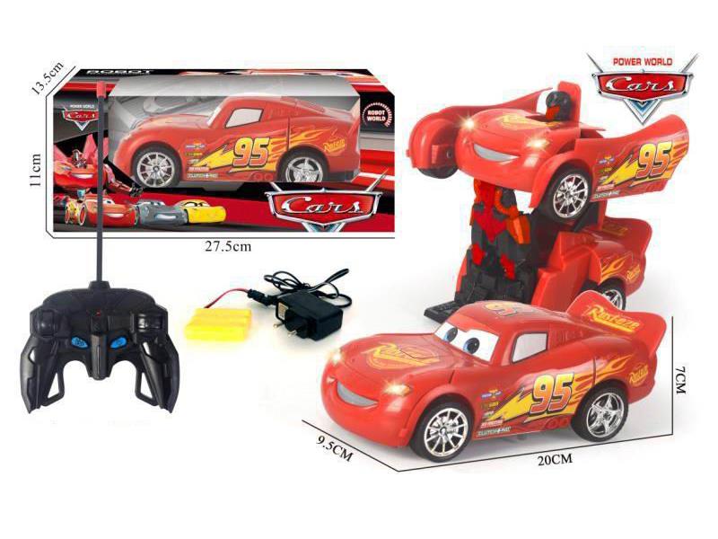 4-Channel Remote Control Transformation Car