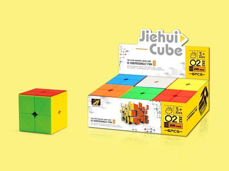 Second Order Magic Cube/Solid Colour  6pcs/box