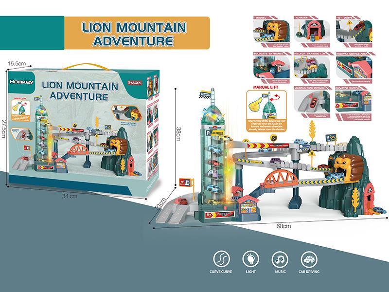 Lion Mountain Adventure Rail Car