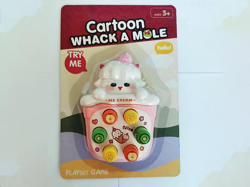 Ice Cream Style Whistle Whack-A-Mole Toy