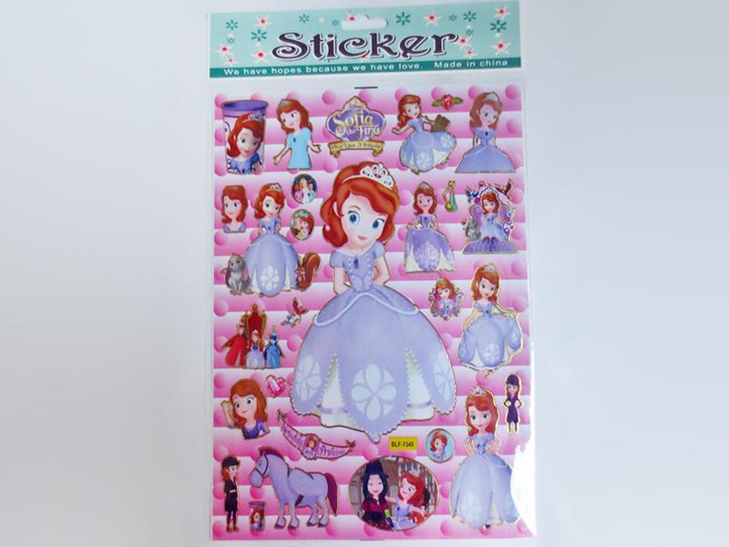 DIY Princess Sophia Stickers