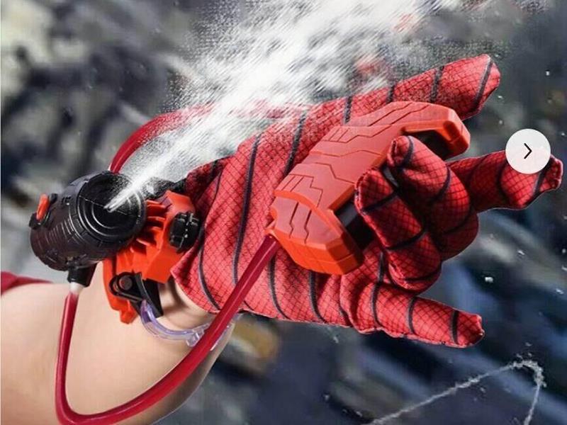Spider-Man Water Gun + Gloves